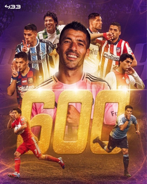 cột mốc quan trọng! Suarez ghi bàn thắng thứ 600 trong sự nghiệp, ghi 198 bàn cho Barcelona và 82 bà